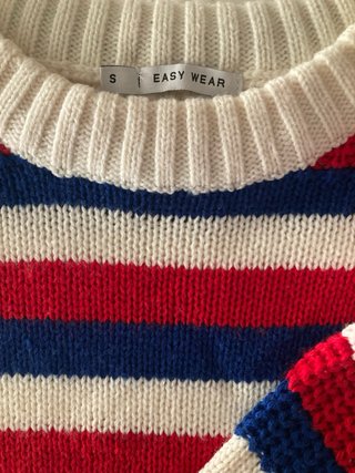 Jersey rayas EASYWEAR azul, rojo, blanco