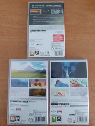Cajas Nintendo Switch Gris Neva Aeterna Noctis