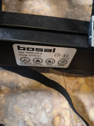 Portabicicletas bola Bosal Traveller 3