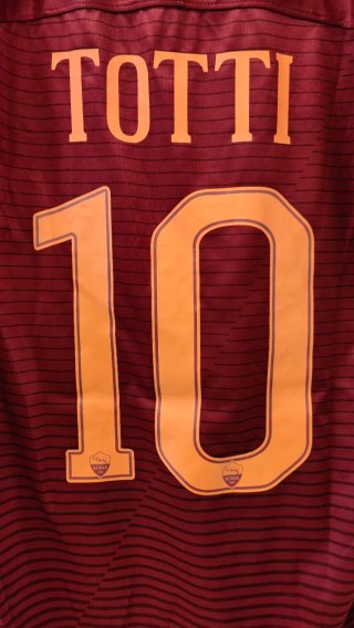 ​Maglia Roma Totti 2016-2017 Home Originale - L