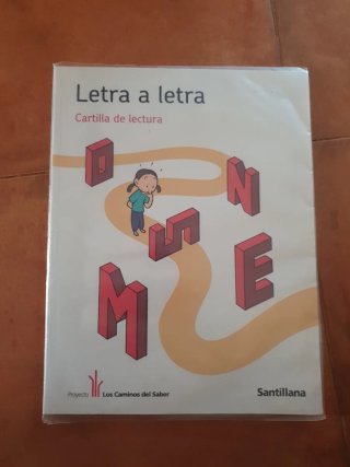 LETRA A LETRA CARTILLA DE LECTURA LOS CAMINOS D...