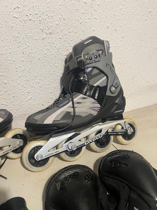 Patines en línea Oxelo T40 + Protecciones