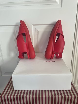 Sandalias Camper Rojas Mujer