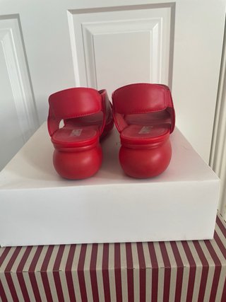 Sandalias Camper Rojas Mujer