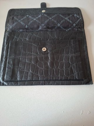 Cartera portadocumentos negra