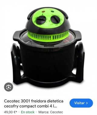 Cecofry Compact Combi 4L Freidora Dietética