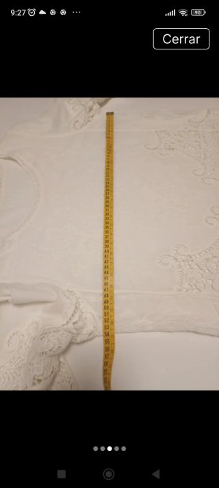 Blusa Ibicenca Encaje Blanco