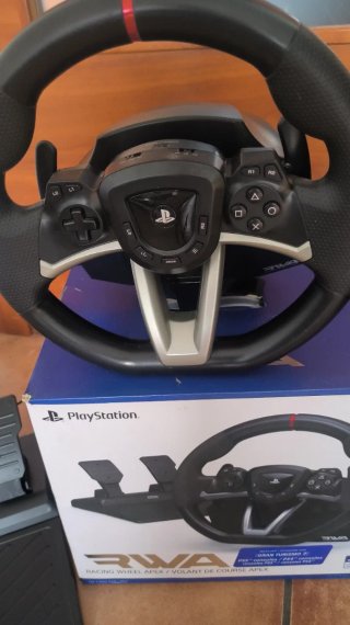 Volante Hori RWA Racing Wheel Apex PS4-PS5