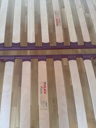 Somier 90cm Metal y Madera