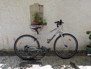 Bicicleta B'Twin Riverside Plata