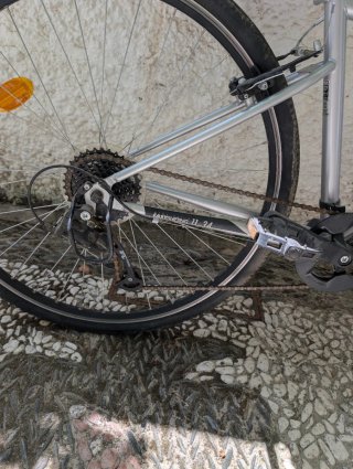 Bicicleta B'Twin Riverside Plata