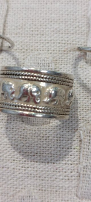 Lote de anillos de plata estilo bohemio