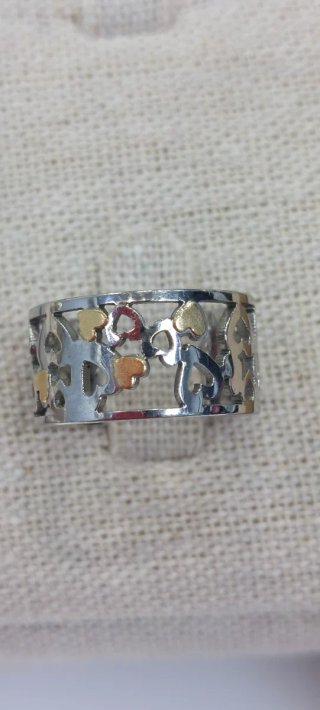 Lote de anillos de plata estilo bohemio