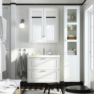 Mueble de baño TANNFORSEN Ikea Blanco
