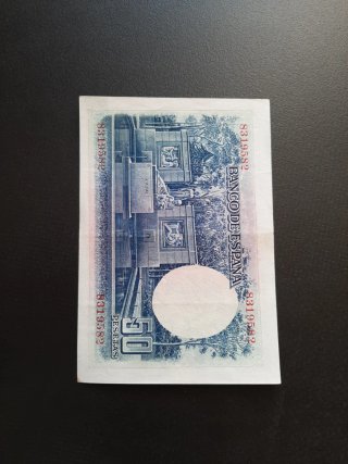 BILLETE DE 50 PESETAS DE 1935