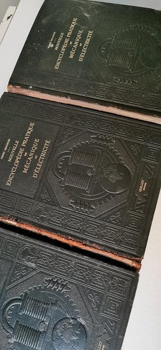 1924 QUILLET Enciclopedia Mecánica y Electricidad