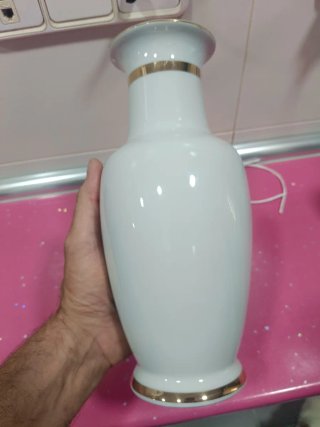 Jarrón Chokin Porcelana 24K Gold