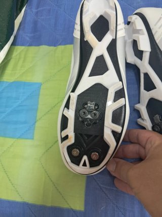 Zapatillas Shimano Ciclismo Blancas/Plata