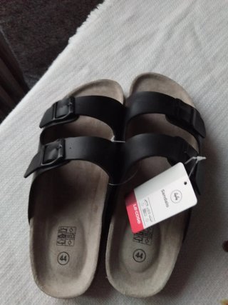Sandali neri unisex taglia 44
