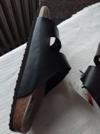 Sandali neri unisex taglia 44