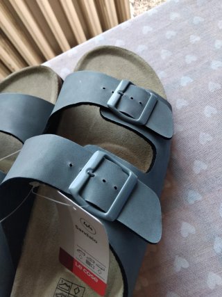 Sandali neri unisex taglia 44