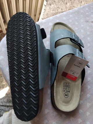 Sandali neri unisex taglia 44