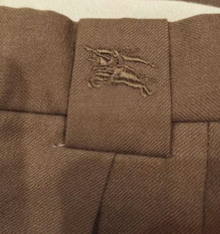 Pantalón Burberry Marrón Talla 40