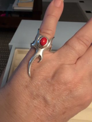 Anillo de plata