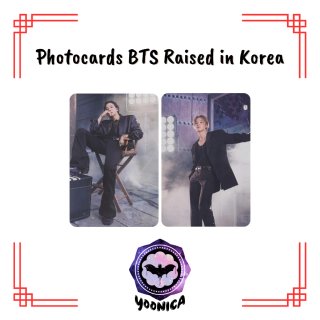 Photocards BTS Rooted in Korea