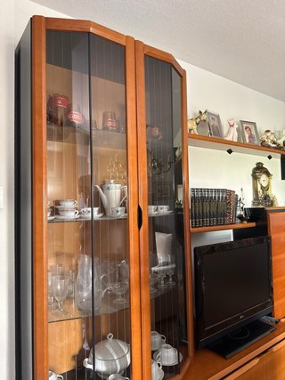 Conjunto mueble de salón madera