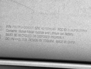 Toshiba Kira Book Plata i7 tercera gen