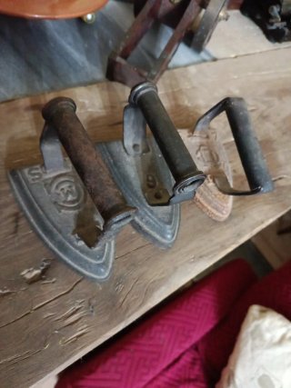 Colección de 9 planchas antiguas