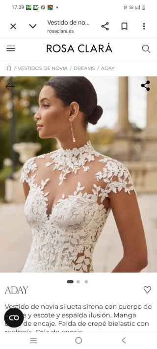 Vestidos de Novia Rosa Clará Sirena 627386317