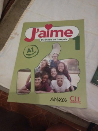 Libro de francés para primero de la eso