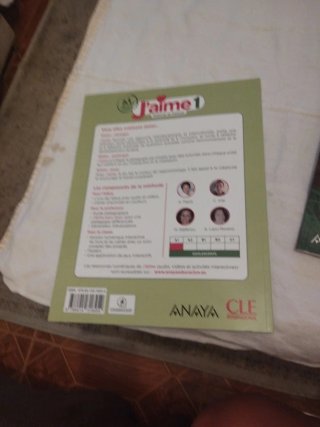 Libro de francés para primero de la eso