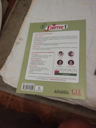 Libro de francés para primero de la eso