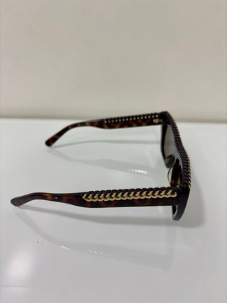 Gafas de sol Stella McCartney marrones y doradas