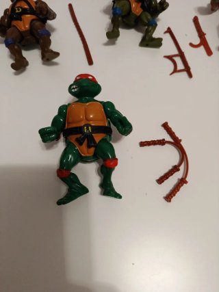 Lote Figuras Tortugas Ninja Vintage TMNT