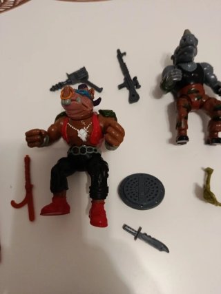 Lote Figuras Tortugas Ninja Vintage TMNT