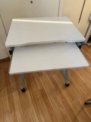 Mesa escritorio pequeña plegable