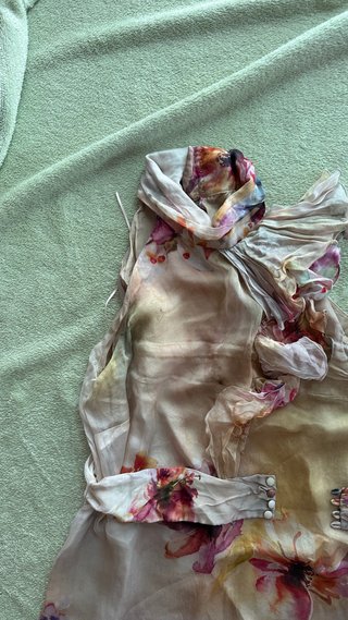 Vestido floral multicolor