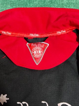 FIFTY FIVE gilet workwear outdoor sport rosso S 38