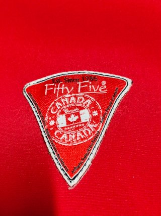 FIFTY FIVE gilet workwear outdoor sport rosso S 38