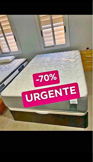 Liquidación Colchones y canapés-70% Urgente!!