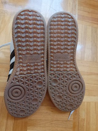 Zapatillas Adidas Samba Blancas y Negras