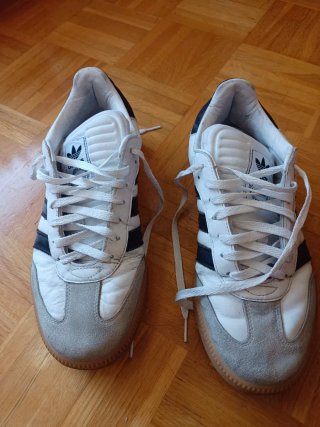 Zapatillas Adidas Samba Blancas y Negras