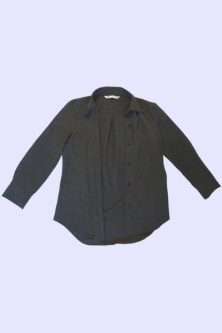 Camisa Zara Gris Marengo Talla M