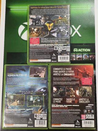 Pack 3 Jogos Xbox 360 - Timeshift, Blacksite, Sing