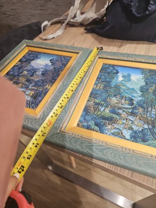 Pinturas Naif de Bali (2 unidades)