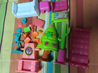 MegaPack 20Pinypon,++accesorios +mobiliario winter